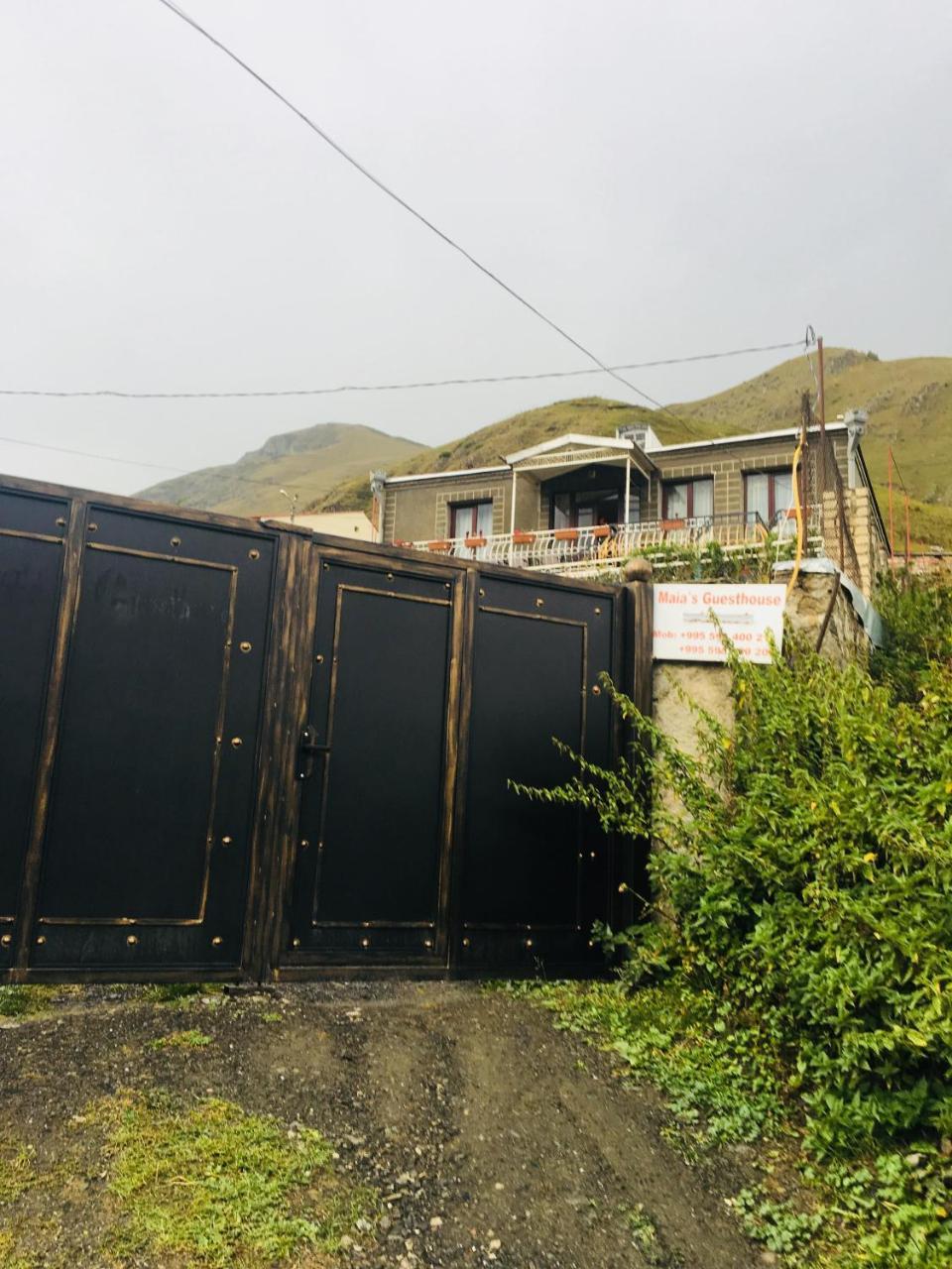 Maia'S Guest House Gergeti 카즈베기 외부 사진